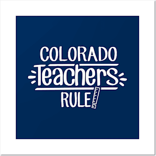 Colorado Teachers Rule Posters and Art